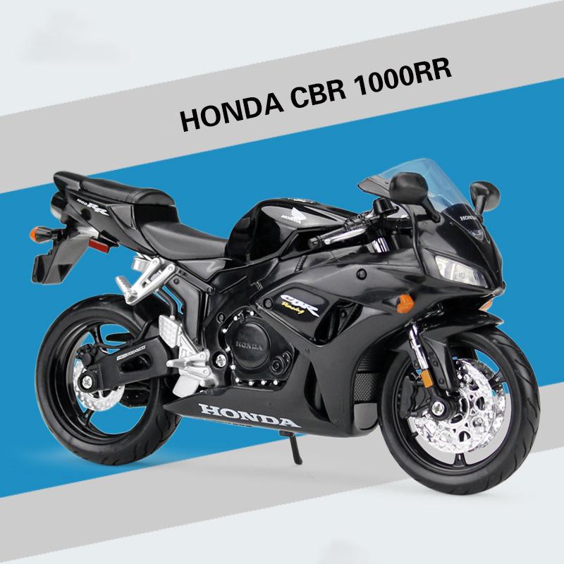 

1:12 Scale Honda CBR1000RR CBR600RR Мотоцикл Симулятор Легкосплавна Модель Колекція для дорослих Прикраси Подарунки Іграшки для хлопчиків