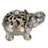 Elephant Shaped Incense   Aromatherapy Ornament for Living Room Entryway Bedroom(Bronze )