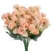 Artificial Carnation Flower Bouquet Vibrant Multicolor Fade Resistant Fake Flower For Home Wedding Garden Outdoor Decor