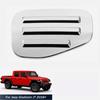 For Jeep Gladiator JT -2025 ABS Chrome Gas Door Cover Fuel Tank Door Trim 1P