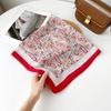Ethnic Style Fashion Printed Silk Scarf 70 Simulation Silk Scarf Versatile Square Scarf Belt Silk Scarf Clothing Waist Seal Scarf