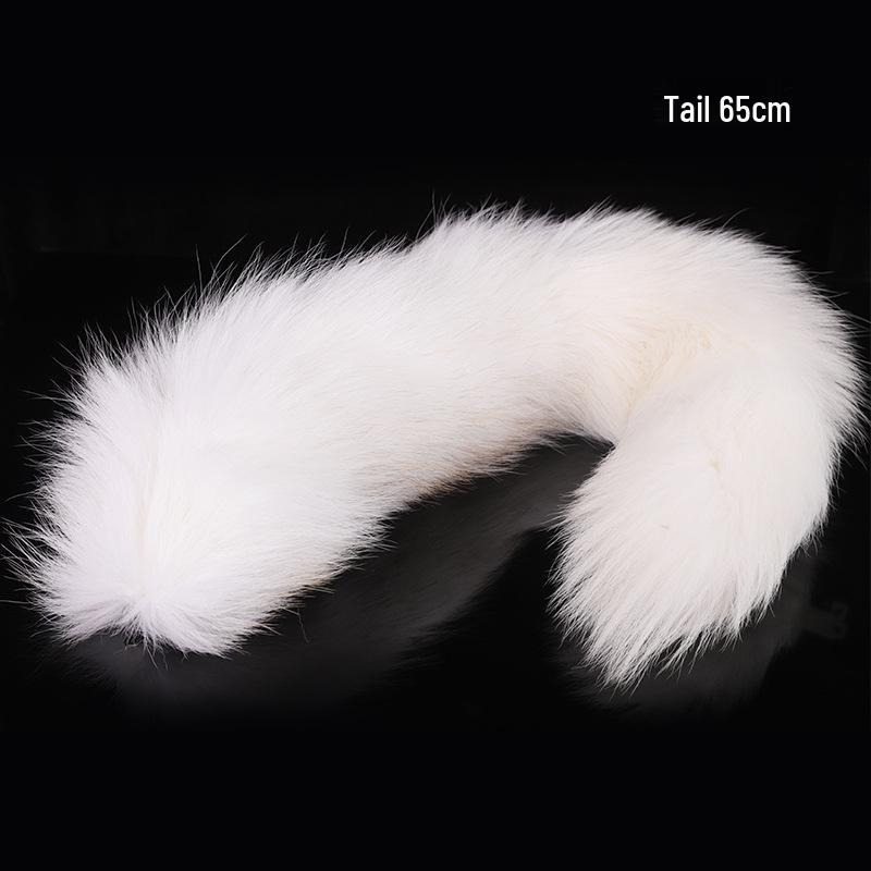 Wolf Tooth Long Tail Soft Anal Plug for Men & Women - Cosplay Role-playing Adult Stimulation