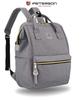 Fabric Backpack PTN ALFA-5288 Gray