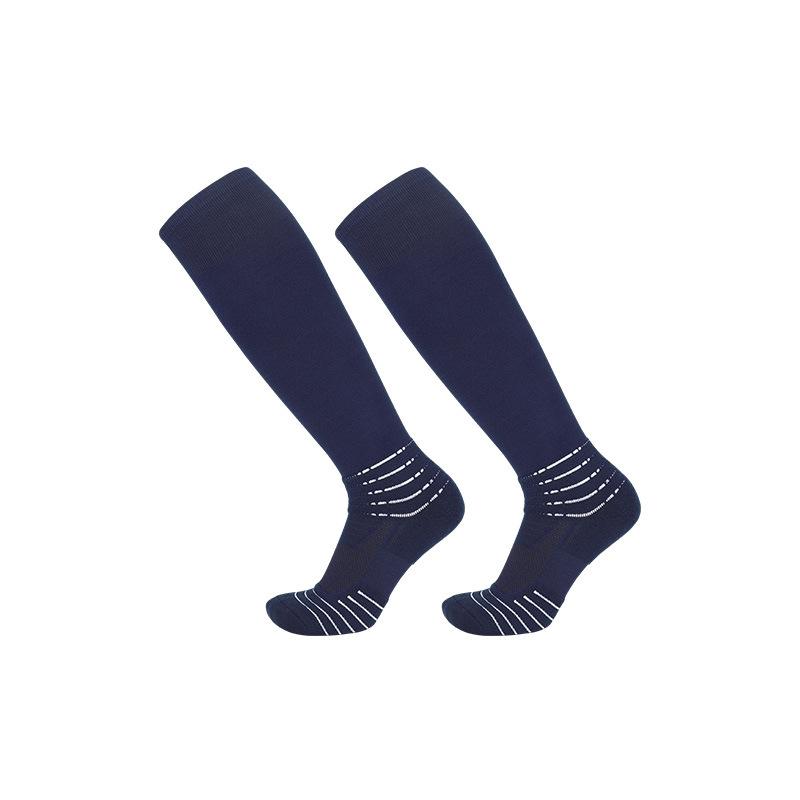 Calcetines de Fútbol de Caña Alta para Hombre para Combate Real Calcetines Deportivos Profesionales de Toalla en la Planta del Pie Hasta la Rodilla Calcetines Largos Antideslizantes para Hombre