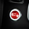 Red Carbon Fiber Start Button Sticker For Range Rover Sport Discovery 4 09-13