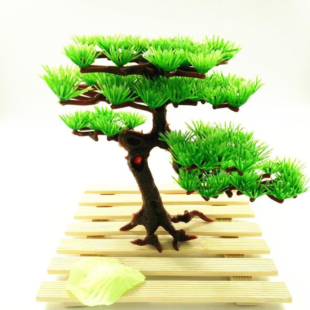 Underwater Bonsai Simulation Plant Fish Tank Ornament Artificial Pine Tree Aquarium Decoration