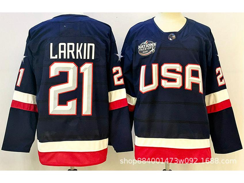 Maglia Hockey Team USA - Torneo delle Quattro Nazioni Retro, #87