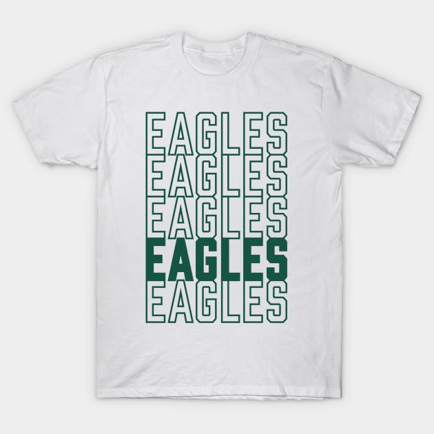 

Men Black Print T-shirt Eagles No-Cut Transfer Paper Print Cotton Tshirt 3XL білий