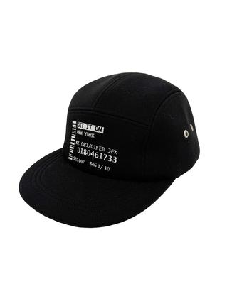 Gesison Signature Number Code Camp Cap_Black