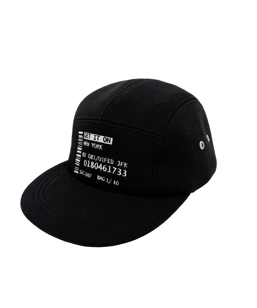 Gesison Signature Number Code Camp Cap_Black