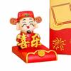 Festival Decorative Statue Chinese New Year Figurines Mobile Phone Stand  Spring Festival