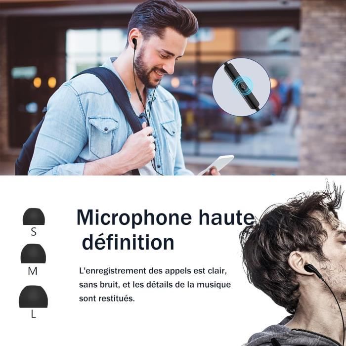 Écouteurs USB C - GENERIC - AILZPXX - Son Stéréo Parfait - Micro Intégré - Conception Intra-Auriculaire