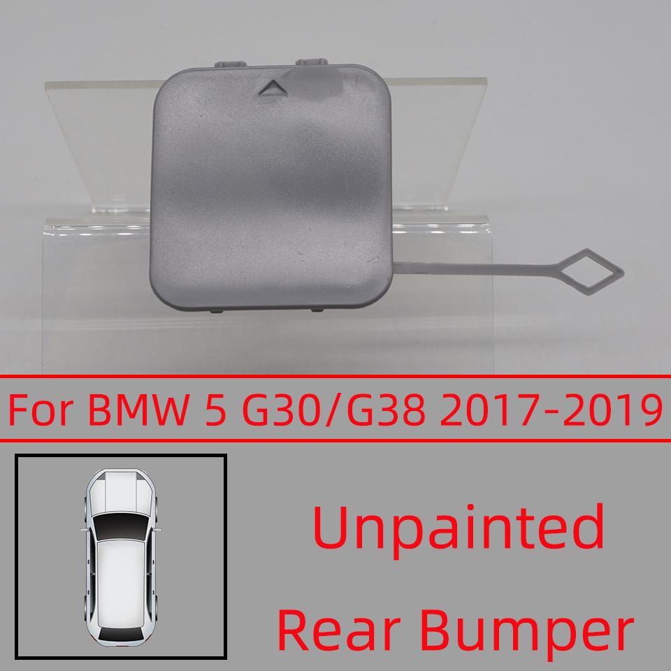 

For 2017 2018 2019 Bmw 5 Series G30 G38 518 520 525 530 535 540 Rear Bumper Tow Hook Eye Cover Cap 51127475589 Painted