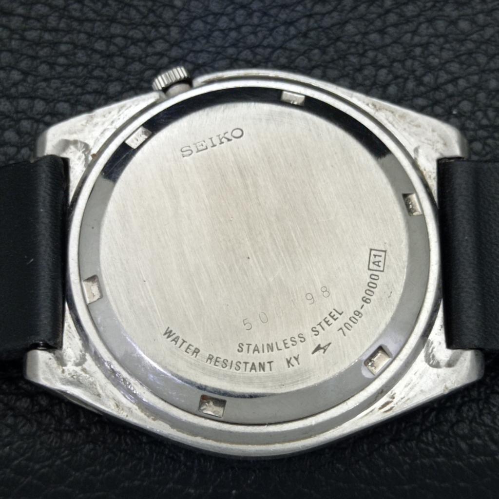 JAPAN VINTAGE SEIKO 5 AUTOMATIC 7S26A MENS GOLDEN COLOR DIAL WATCH A500778-5 R154-a500778