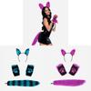 Plush Fox Costume Accessories With Ears And Tail For Cosplay And Halloween Parties
