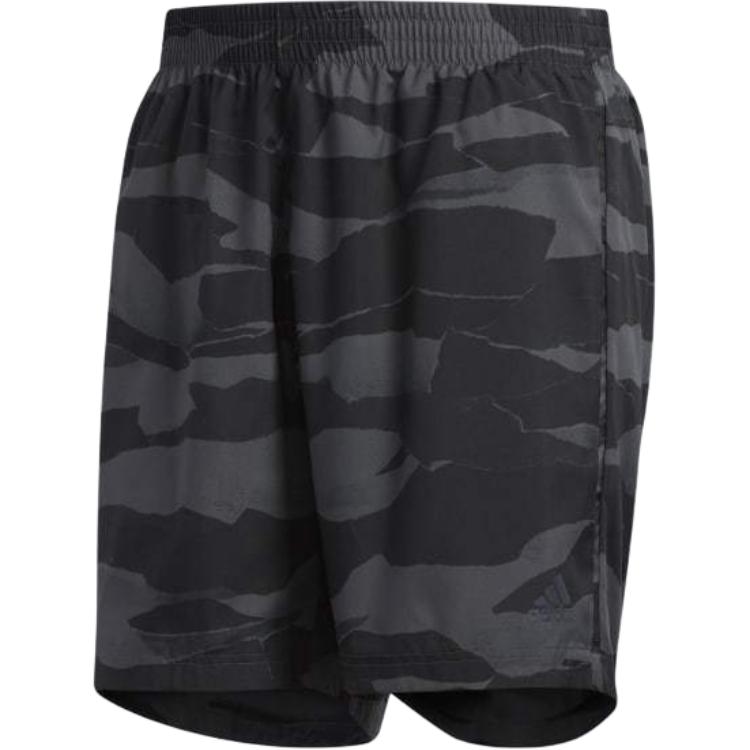Adidas Breathable Color Block Skin-Friendly Casual Shorts Men Shorts Black Gray DQ2562