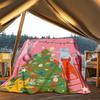 1pc Cat Christmas Outdoor Personalized Flannel Blanket, Soft, Lightweight Personalized Flannel Blanket, Digital Printing,