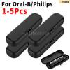EVA Hard Case for Oral-B/Philips Electric Power Rechargeable Toothbrush Snap-On Design Travel Protective Carrying Storage Bag