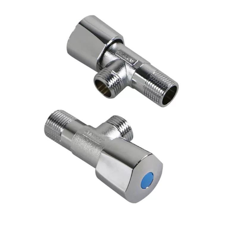 Brass Extended Angle Thickening Water Stop Valve Water Heater Valve Household Switch Water Heater Faucet Toilet Corner JF712
