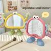 Cute Big Feet Portable Makeup Mirror for Bedroom & Dorm - HD Beauty Desktop Tabletop