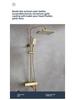Thermostatic Shower Set with One-Touch Temp Lock & Boost Shower Head