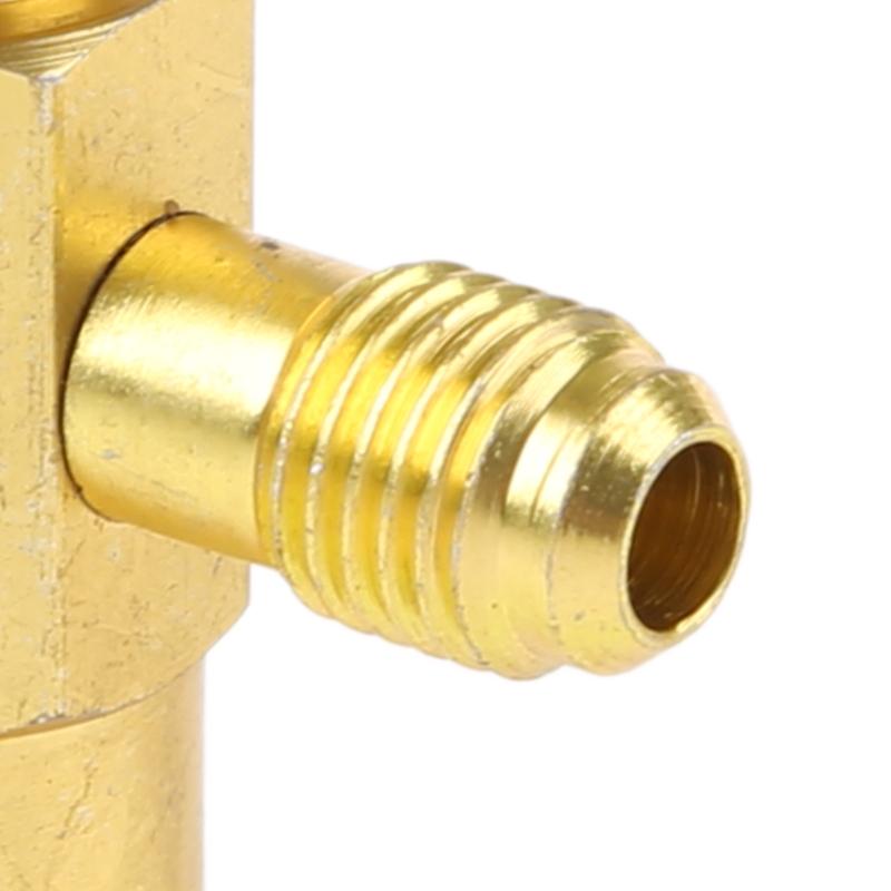 1/2" SAE AC Can Tap for Valve Bottle Opener fit for R22 R134a R410A Gas Refriger