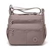 Women Multi Pocket Nylon Crossbody Bag Lightweight Shoulder Handbag Travel Purse