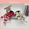 Handmade Wax Plum Blossom Artificial Plant With Bright Colors For Indoor Garden And Event Arrangements