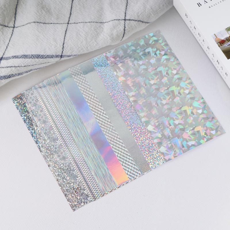 2Pcs Colorful Hot Stamping Foil For Fishing Lure Jigs Baits DIY Fishing Lure Fish Scale DIY Fishing Stickers