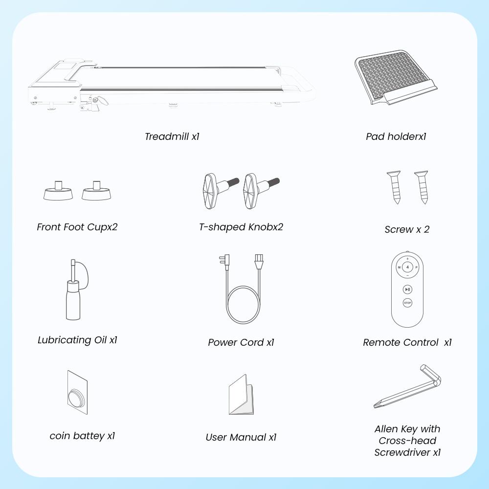 Formill FT41 Brushless Motor Walking Pad Incline Treadmill with Handle Bar 1–10KM/H Speed LED Display Remote Control Compact Home Office Treadmill