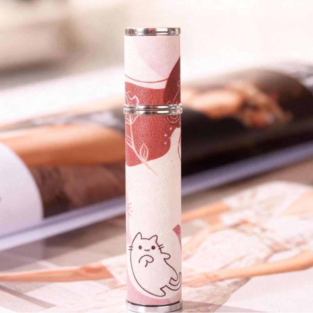 10ml Perfume Bottle PU Leather Perfume Atomizer Bottle Portable Cosmetic Container  for Woman