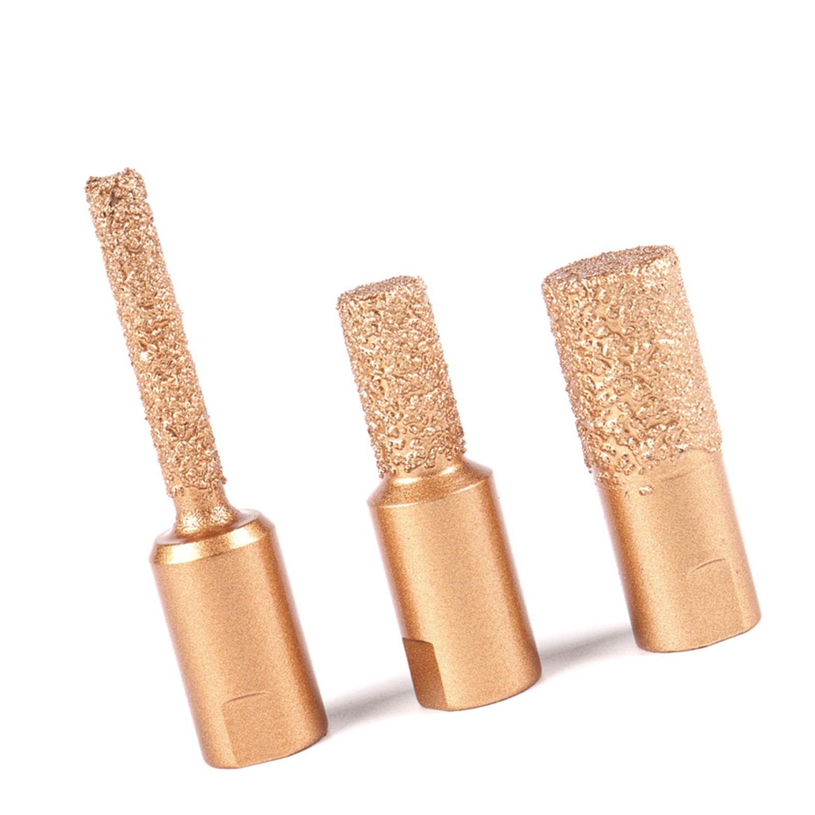 

3Pieces Brazed Edges Cutter Slotting Tool M10 Thread Chamfering Drill Bit Compatibles With 100mm Angle Grinder Systems 1