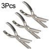 Rib Membrane Remover 1/2/3 Pcs Non Slip Grip Rib Skinner Tool Stainless Steel BBQ Prep Accessory Effortless Membrane Peeler