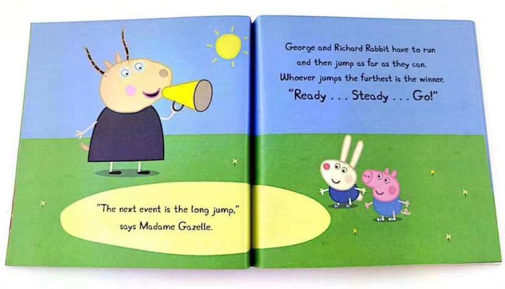 [USED] PeppaPig Blue Box Peppa Pig 50 Picture Books MP3 Audio Books