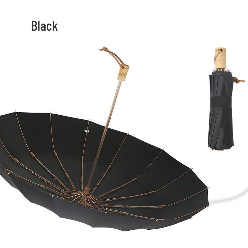 Автоматический трехскладной зонт OIMG с 16 ребрами от солнца и дождя