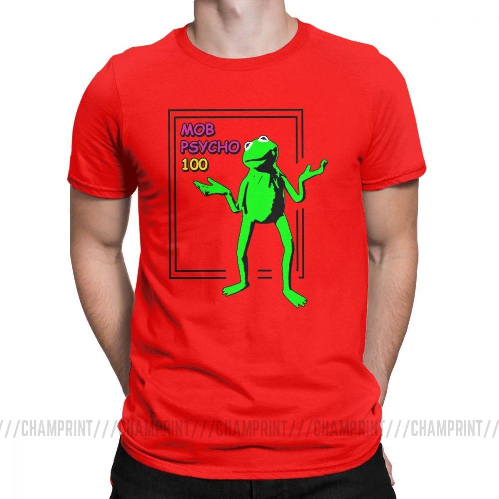 Męska koszulka z krótkim rękawem Mob Psycho 100 Fashion Cotton Tees T Shirt z krótkim rękawem