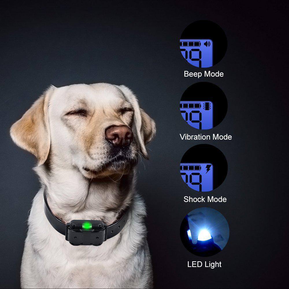 Waterproof Anti-Barking Shock Collar for Dog Training