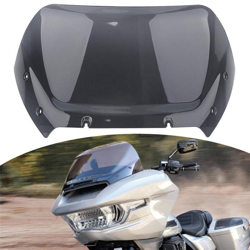 A16P-For Road Glide FLTRX FLTRXSE 23-24 Compatible 12" Wind Splitter Windshield Windscreen Cover