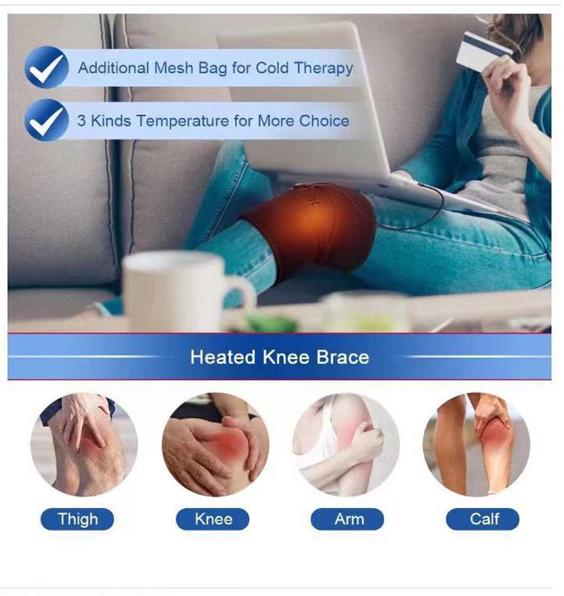 Unisex Electric Heated Knee Warmers: Cold Protection & Comfort Gear