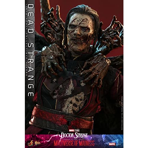 Movie Masterpiece Doctor Strange: The Multiverse of Madness Dead Strange 1/6 Scale Figure, Black, Approximately 31cm Tall, MMS654