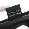 Great BVLGARI Purse Oct OCTO Logo embossed bifold wallet long wallet leather  Used
