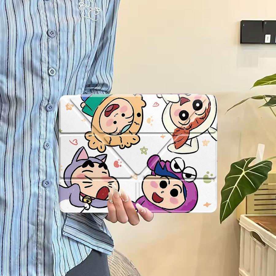 Tablet Case For iPad Air 4 5 M3 M2 1 2 M4 11inch Mini 6 7 Pro 11th 10th 9th 8th 7th 12.9inch Pro 2025 Holder Cover Cra-yons
