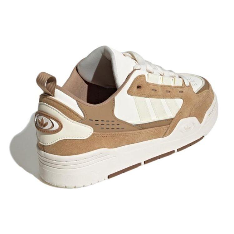Adidas Originals ADI2000 White Brown Retro Skate Shoes HQ6336