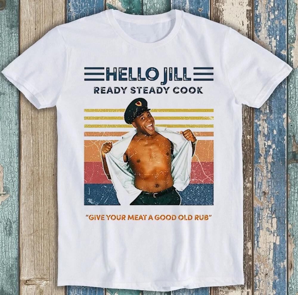 Ainsley Harriott Give Your Meat A Good Old Rub Funny Gift Tee T Shirt 2056 XXXXL