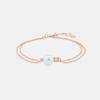 METROCITY JEWELRY René Perla Sterling Silver Rose Bracelet A243SB9213RPA