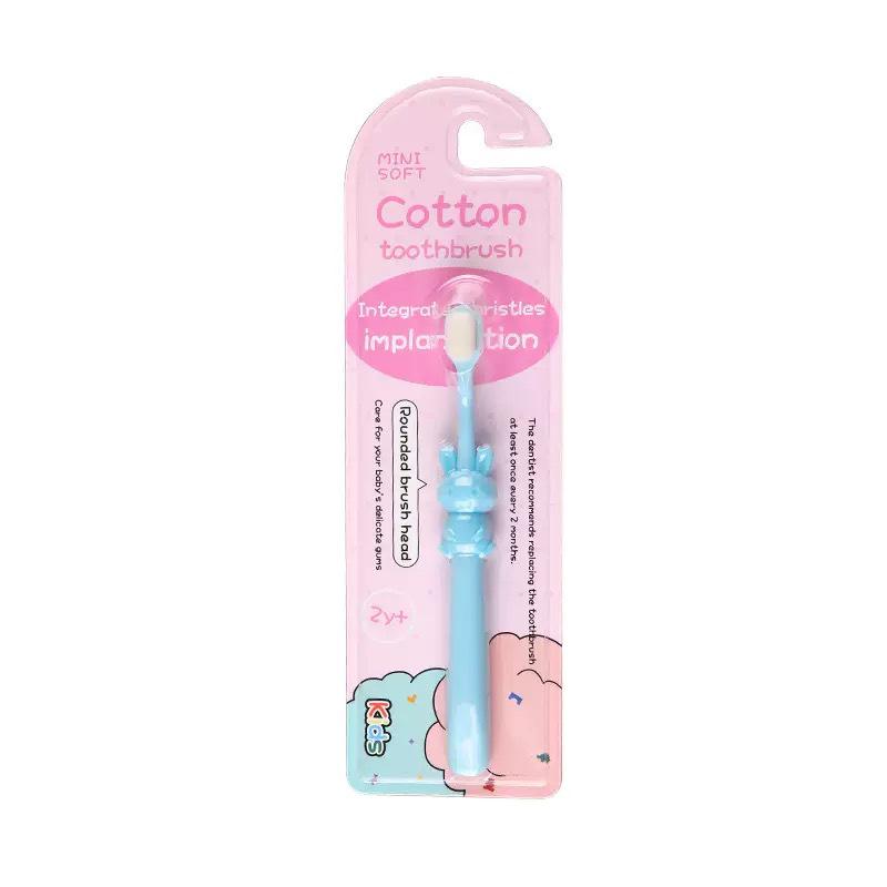 Popular Soft Bristle Toothbrush Set with Tongue Scraper for Children Aged 2-12
