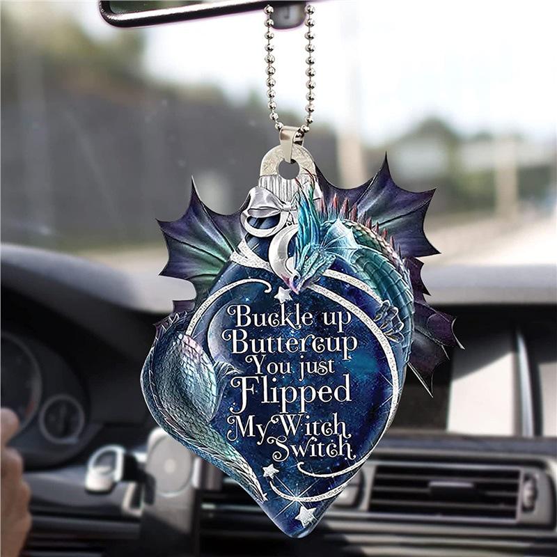 Blue Moon & Dragon Valentine's Hanging Ornament for Home Decoration