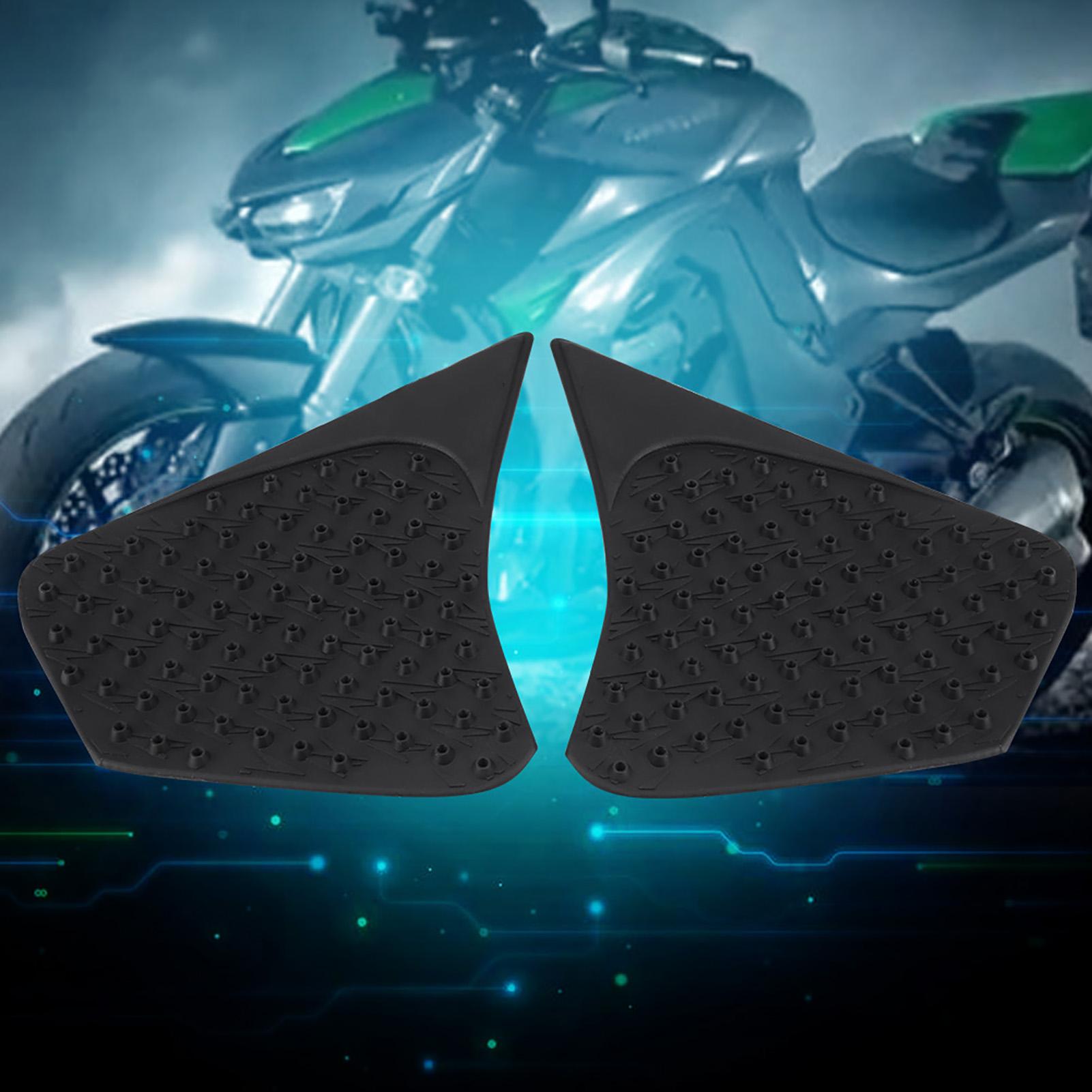

Pair of Motorcycle Anti Slip Gas Tank Traction Pad Knee Grip Sticker for Kawasaki Z1000 14 17