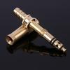 Brass Hose Nozzle High Pressure Garden Hose Nozzle Heavy Duty Water Spray Gun for Garden Hose Washing for Cars Cleaning