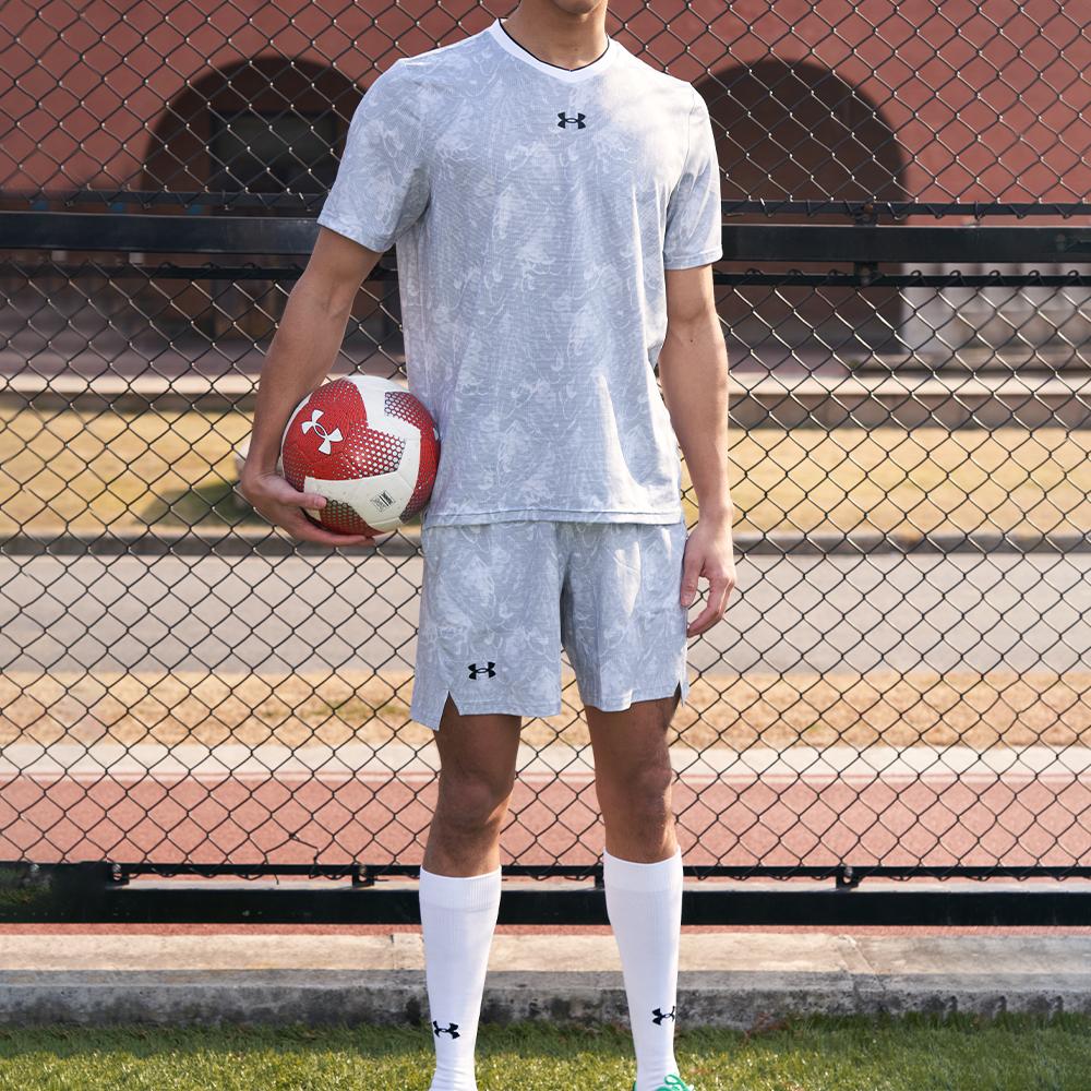 Under Armour Printed Knit Sports Shorts Men Shorts White 22500207-100